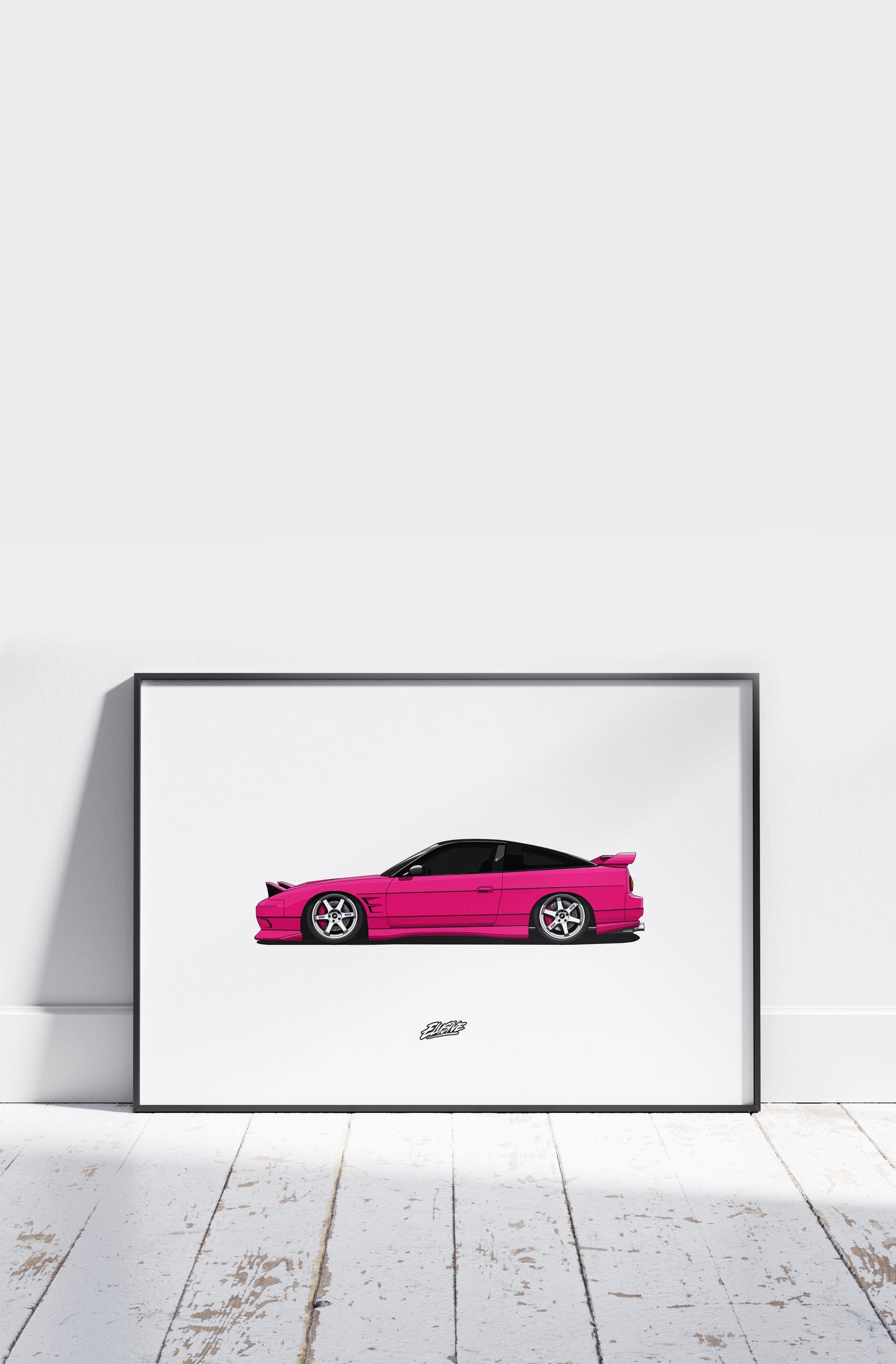 Pink Style 180SX print