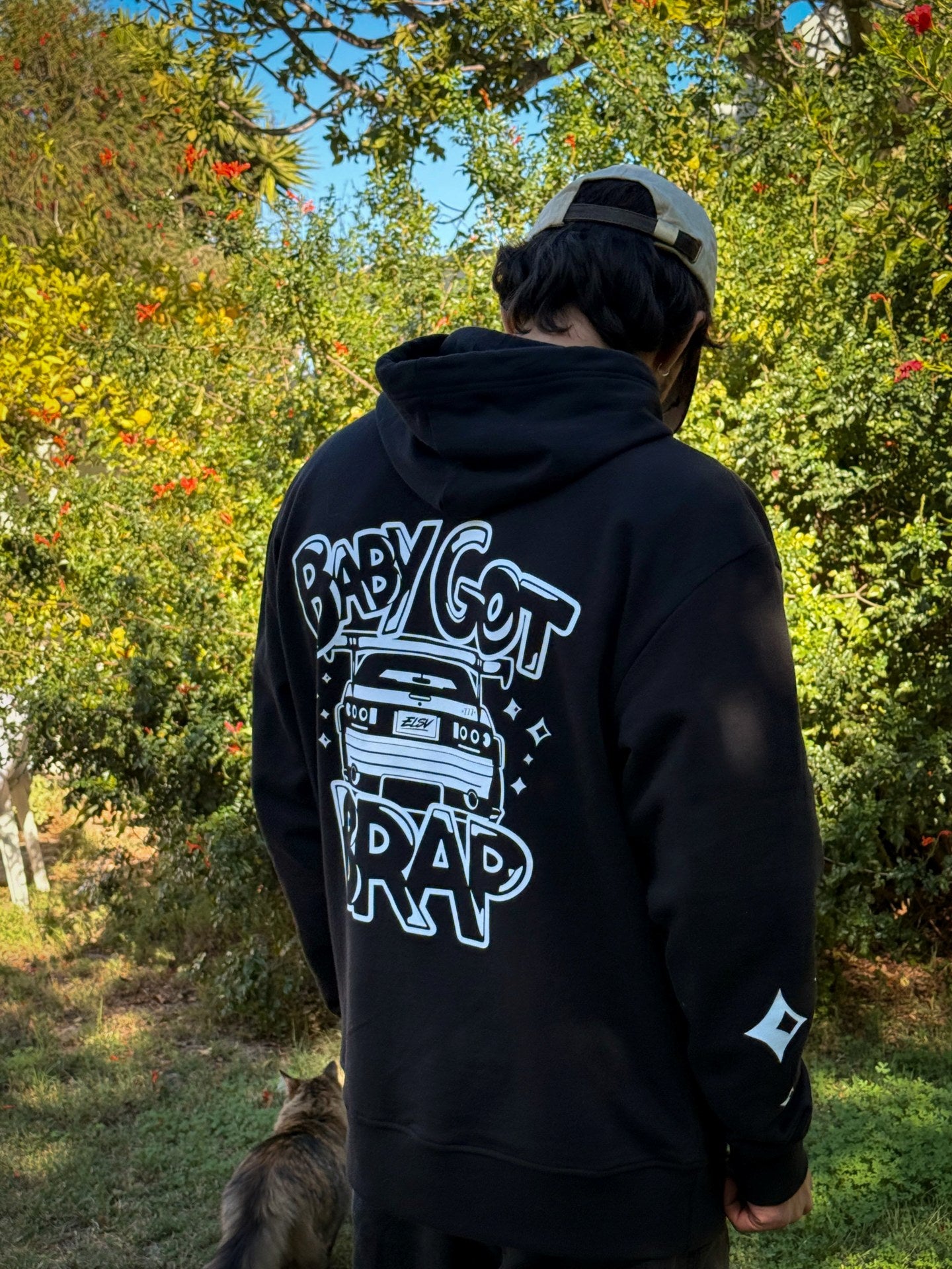 BabyGotBrap Black Hoodie