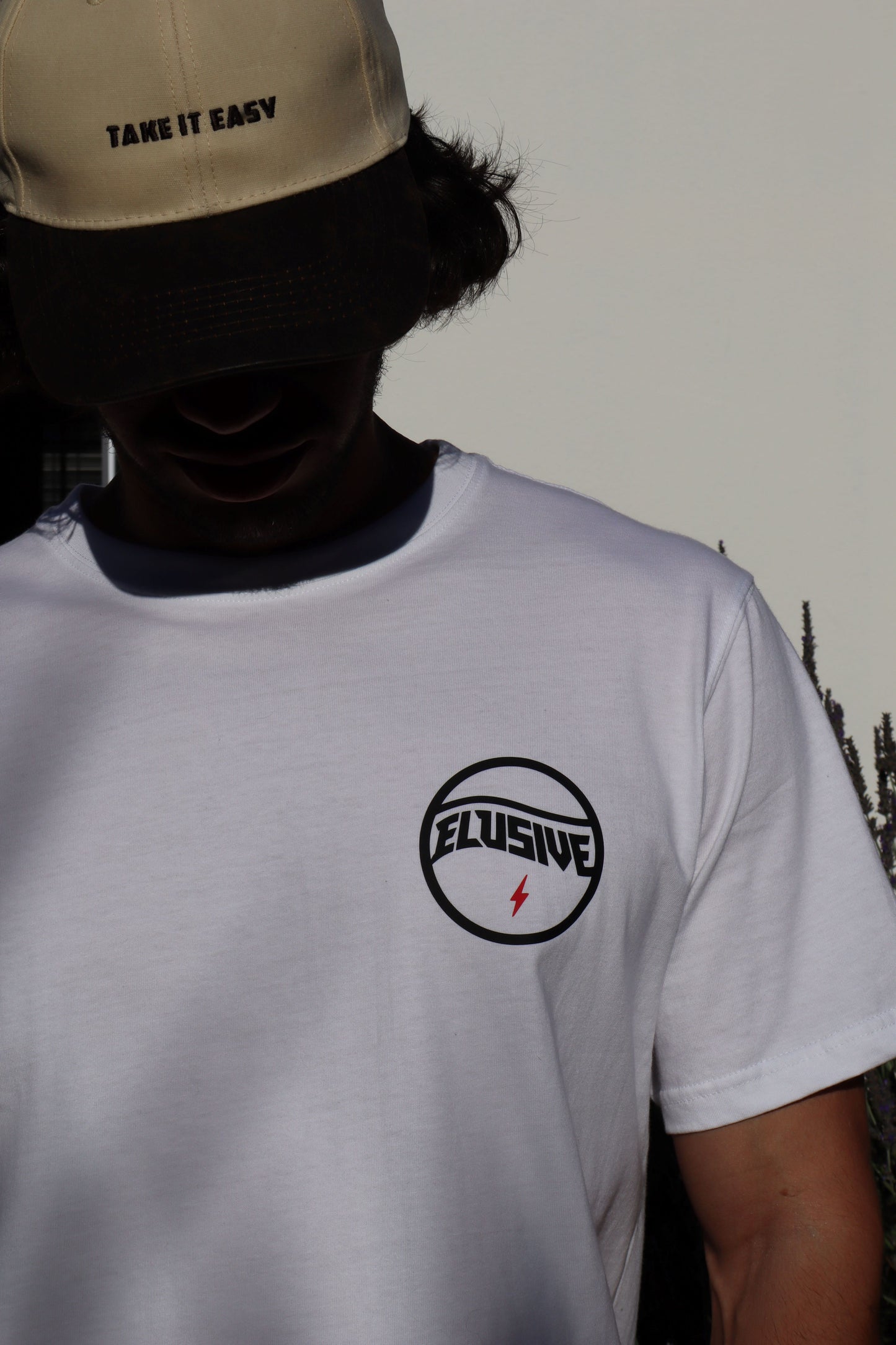 Elusive Drift Club Premium White Tee