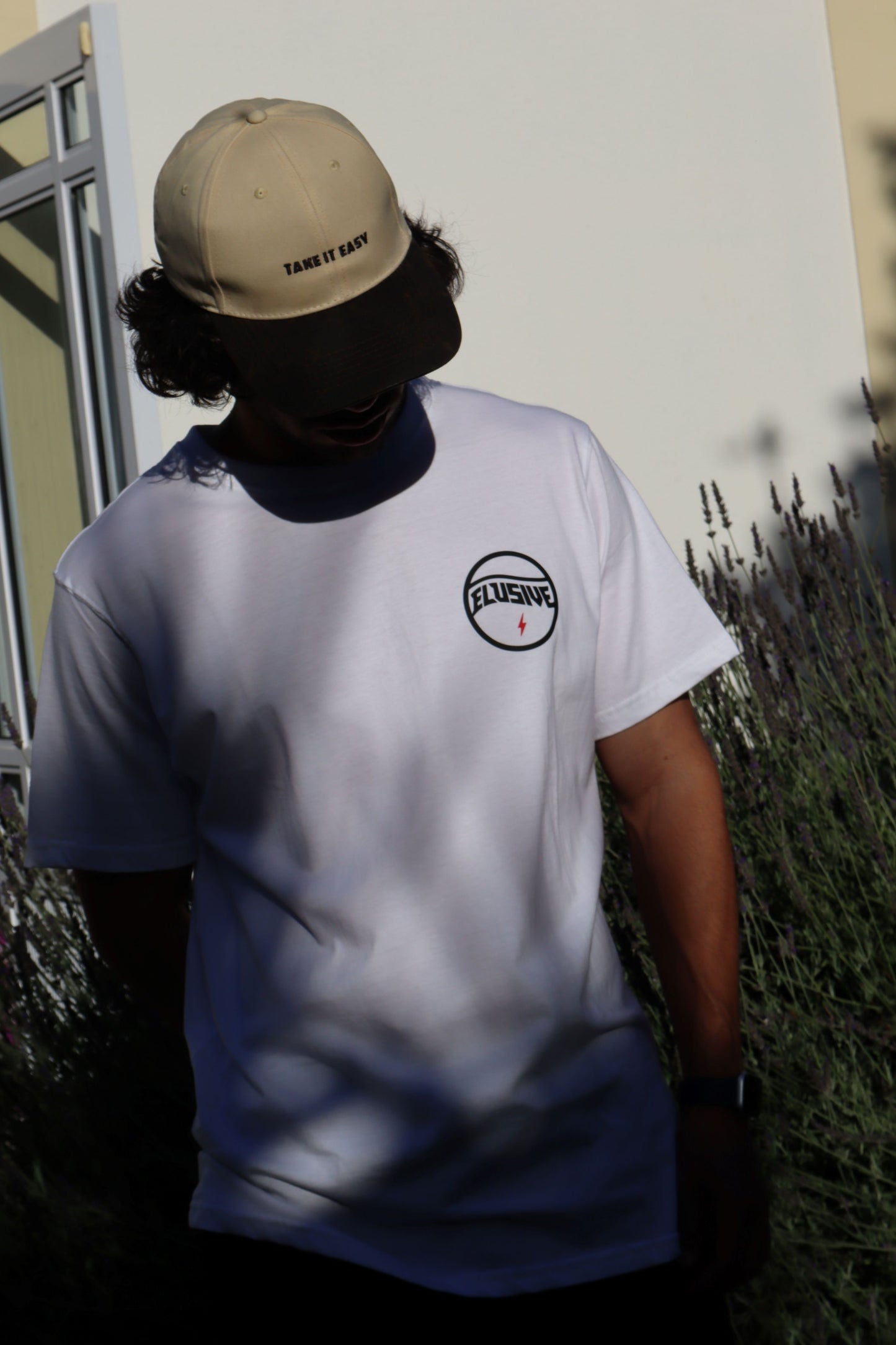 Elusive Drift Club Premium White Tee