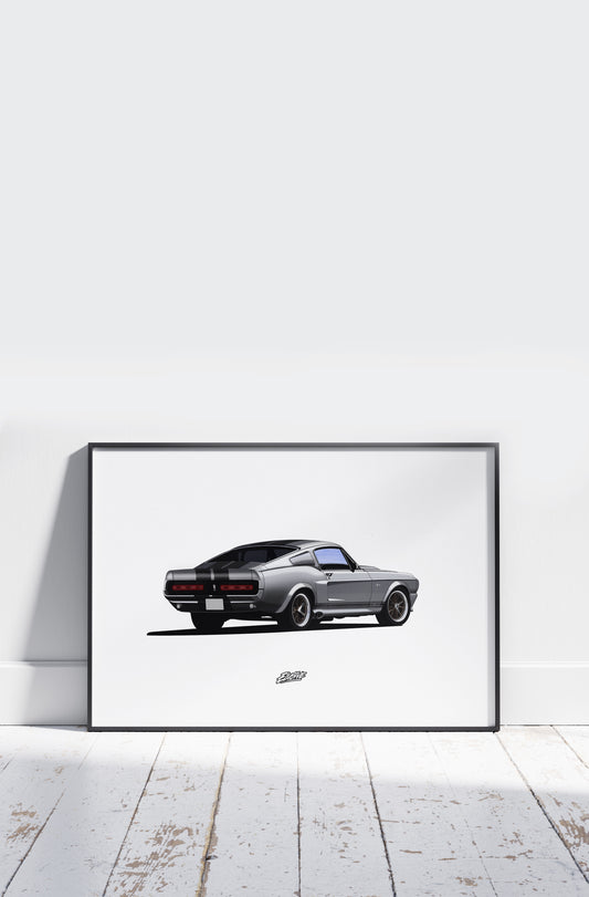 Shelby GT500 ‘Eleanor’ print