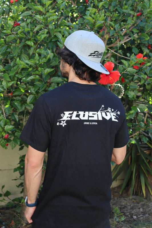 'TAKE IT EASY' Premium Black Tee