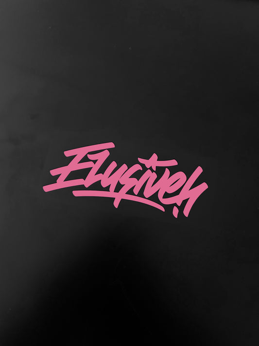Elusive Graffiti decal (PINK)